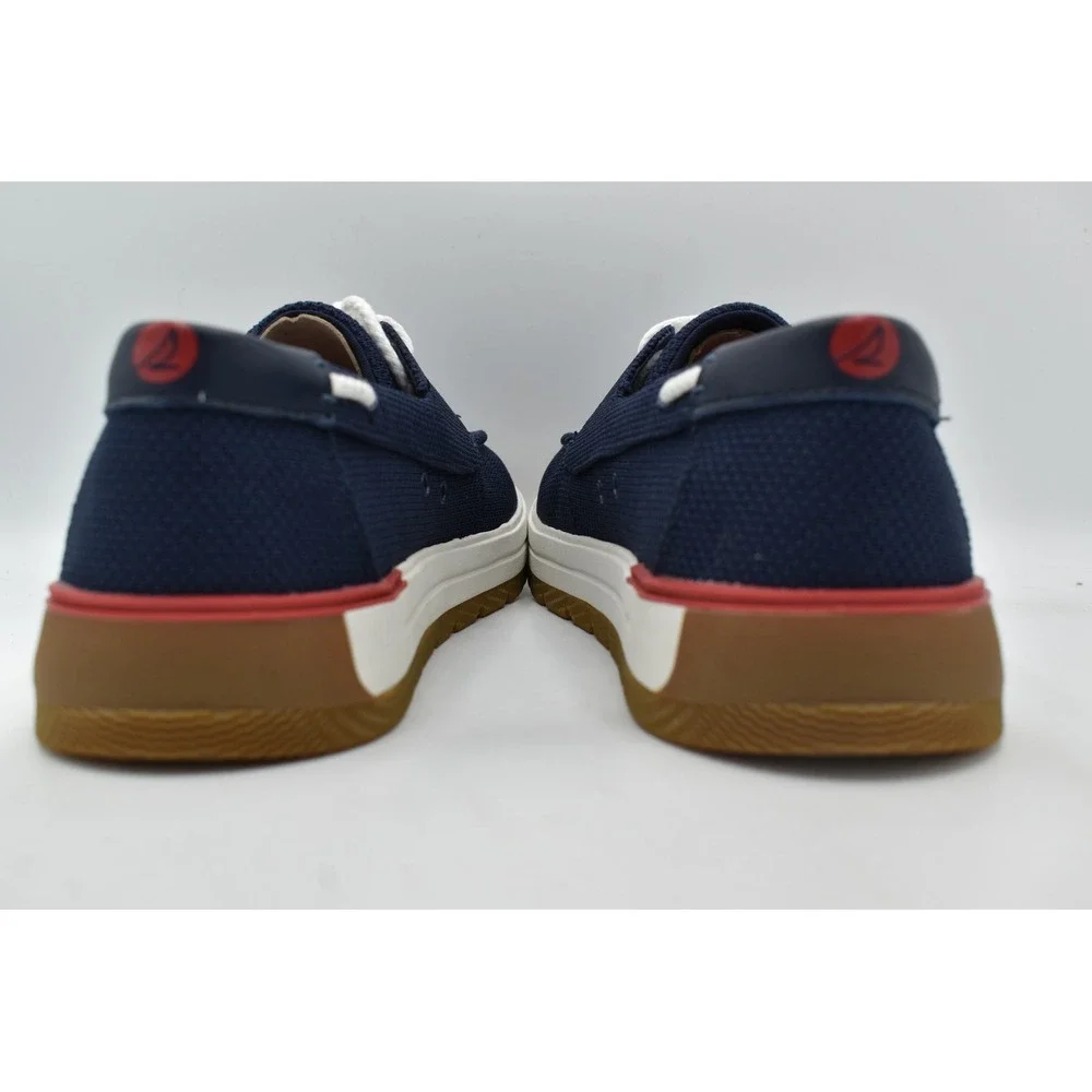 Sperry Womens Size 11 Augusta Boat Textile Navy Marine Boats Shoes Summer Beach